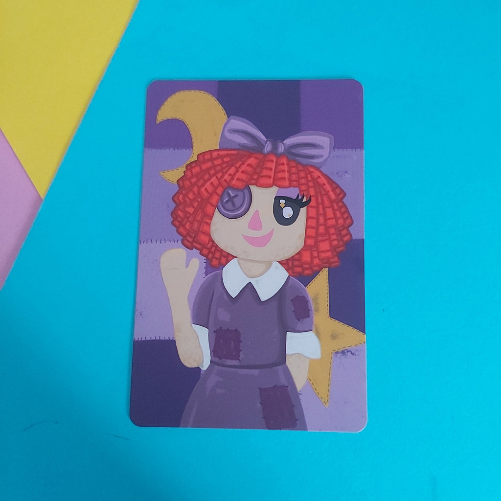 Ragatha TADC The Amazing Digital Circus Illustrated Photocard Art Print